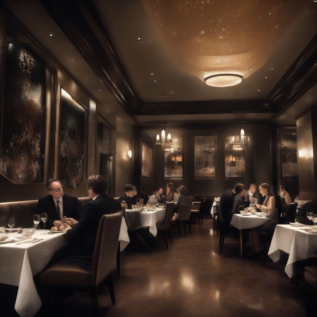 Luxurious Restaurant Interior